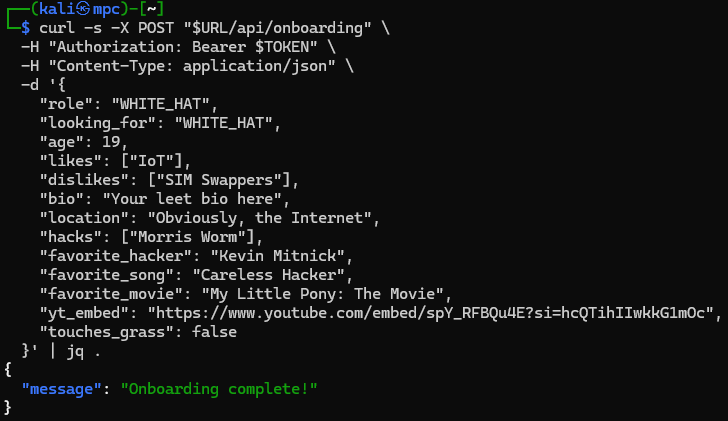 Onboarding